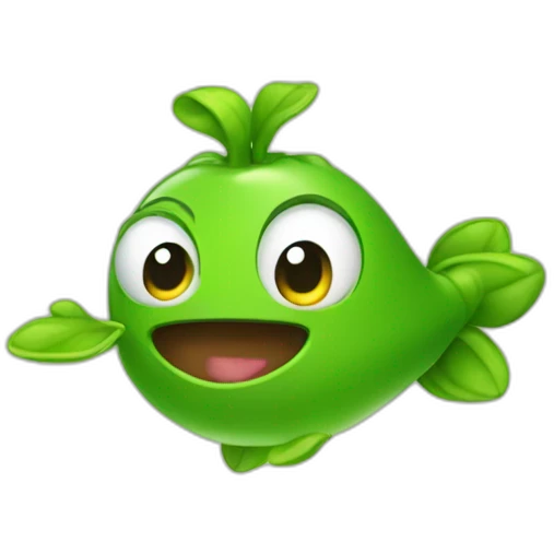 Peashooter emoji