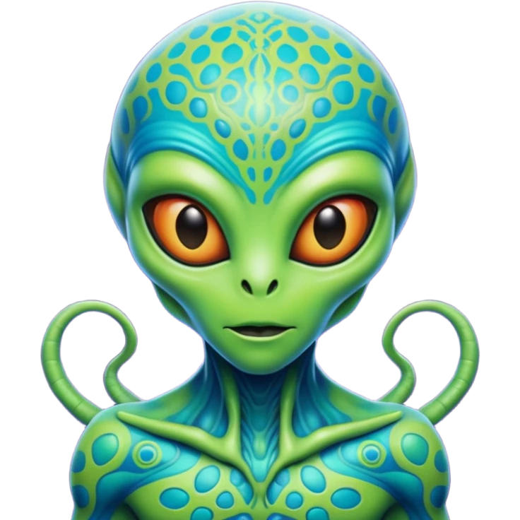 fantastic alien emoji