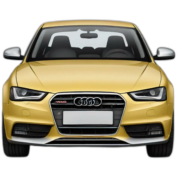 Audi a4 front emoji