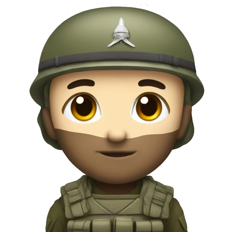 Chibi soldier emoji