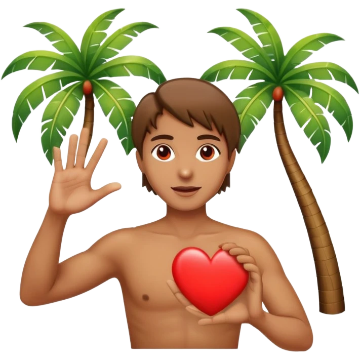 🫩🫆❤️🌴 emoji