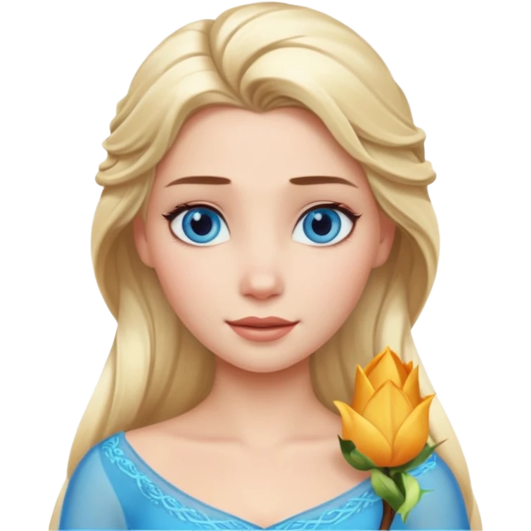 elsa frozen disney emoji