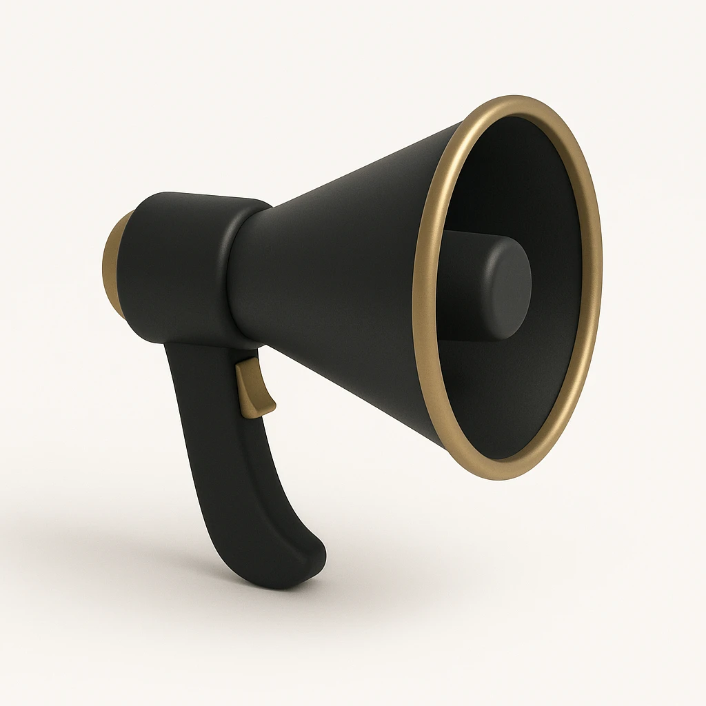 megaphone emoji