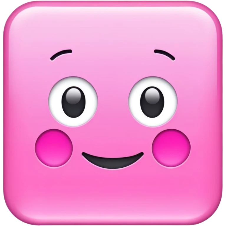 OK text in a pink square emoji