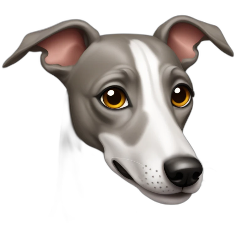 italian piccolo greyhound dog emoji