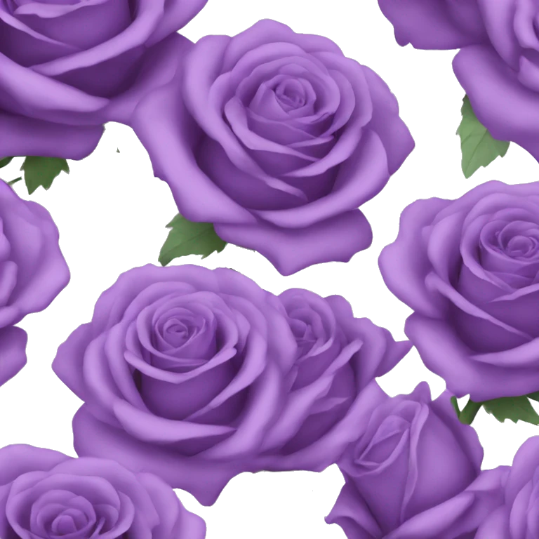 Purple Roses  emoji