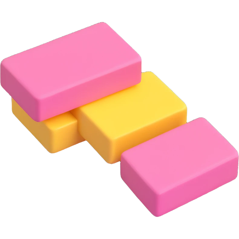 A gum eraser emoji