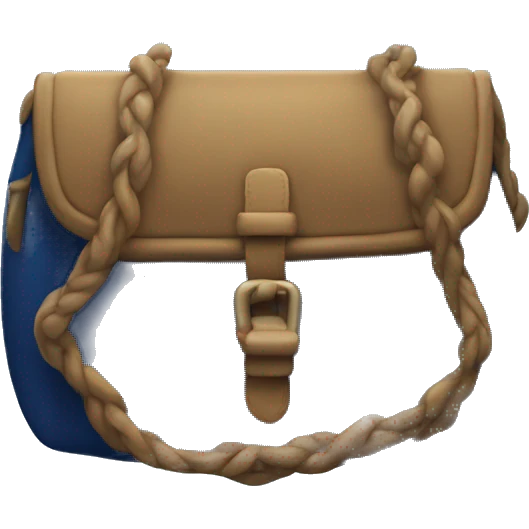 navy blue longchomp bag  emoji