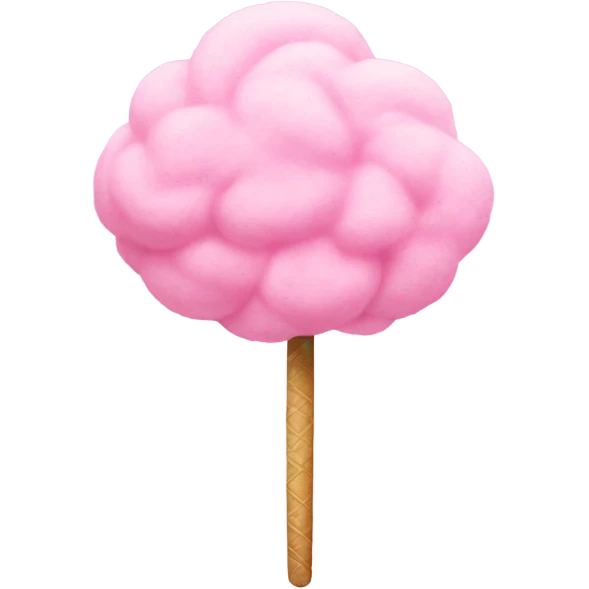 cotton candy pink emoji
