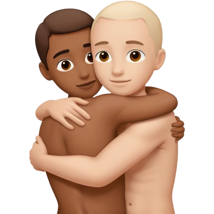 This emoji:🫂, but fully naked emoji