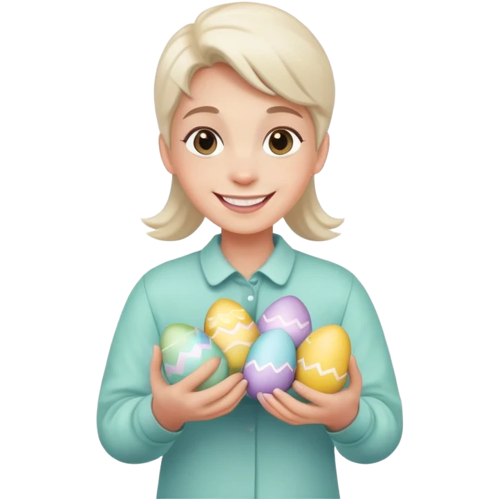 Happy Easter emoji