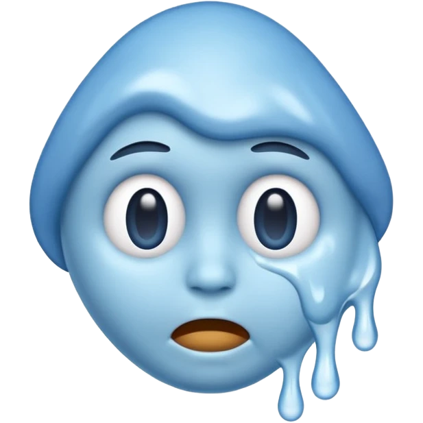 melting face emoji, upside down face, subtle melting emoji