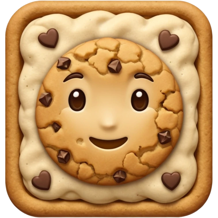 Cookie crumble emoji