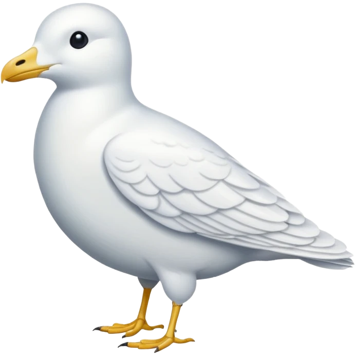 Ivory Gull emoji