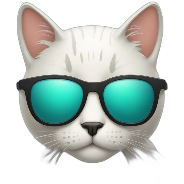 cat wearing sunglasses emoji