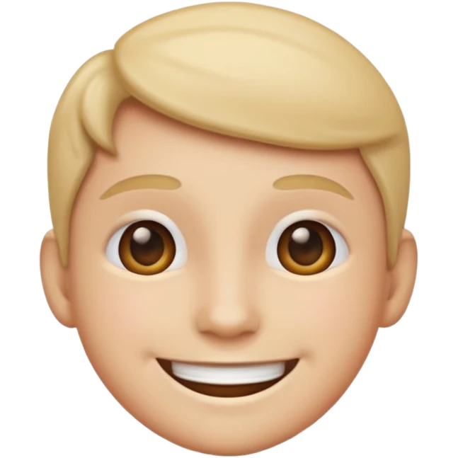 A white reactangle wall and face has this emoji :) emoji