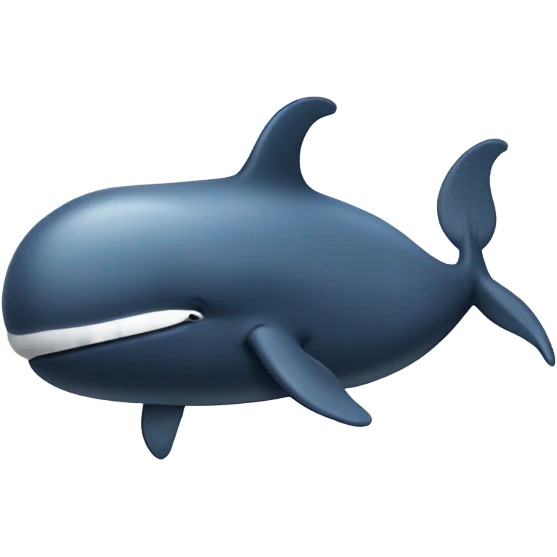 A whale with human limbs  emoji