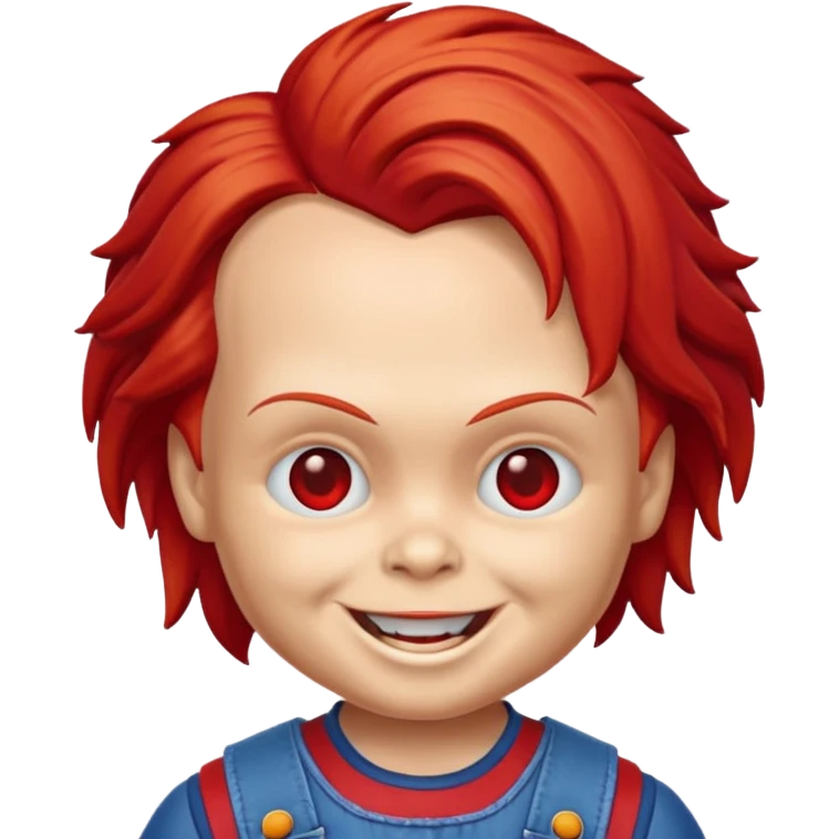 Un emojin de chuky emoji