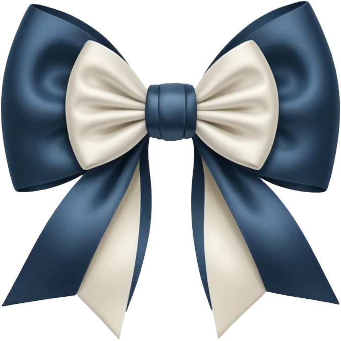 White bow emoji