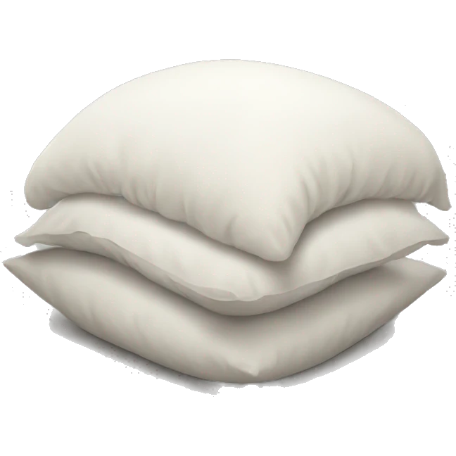 cartoon head buried in pillow emoji