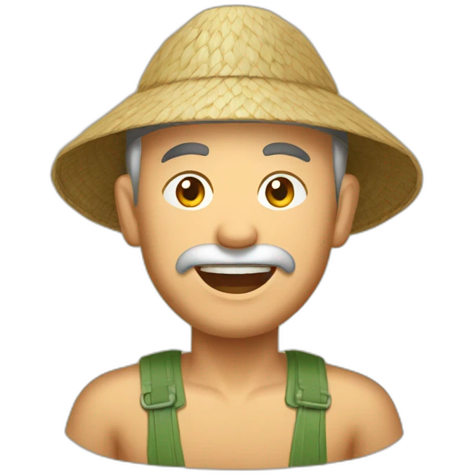 vietnamese rice farmer emoji