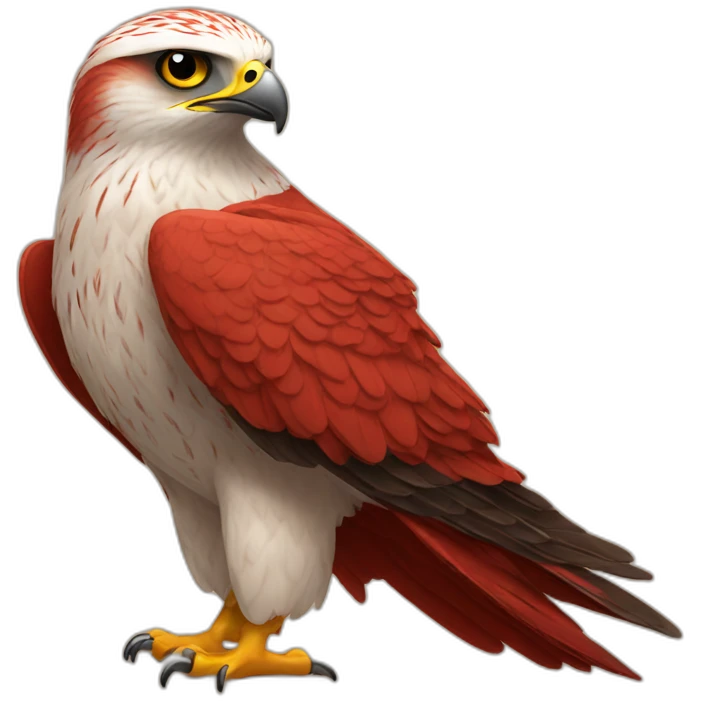 red falcon emoji