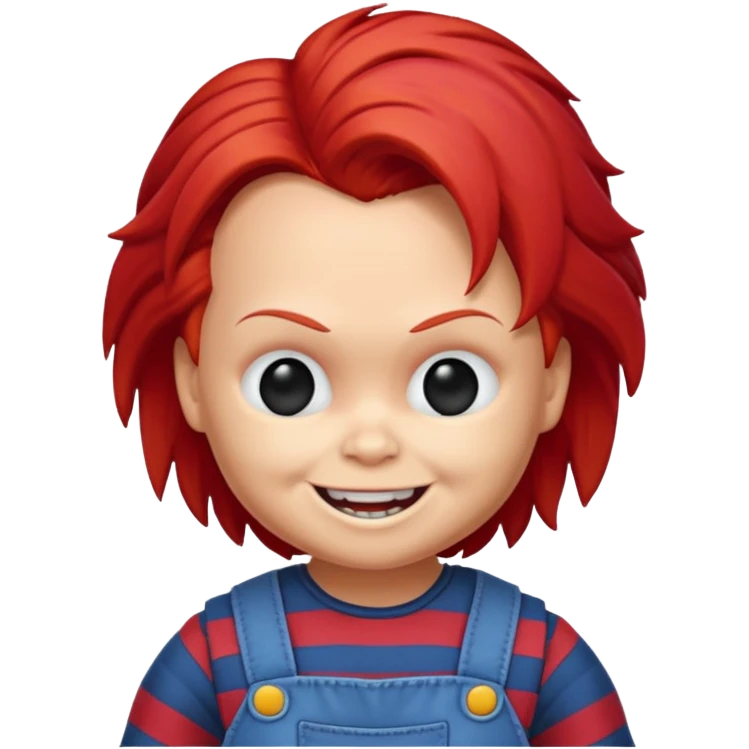 Un emojin de chuky emoji