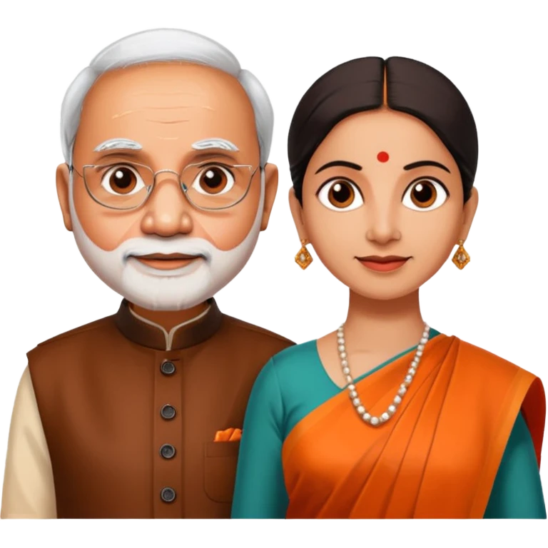 narendra modi and nirmala sitaraman emoji