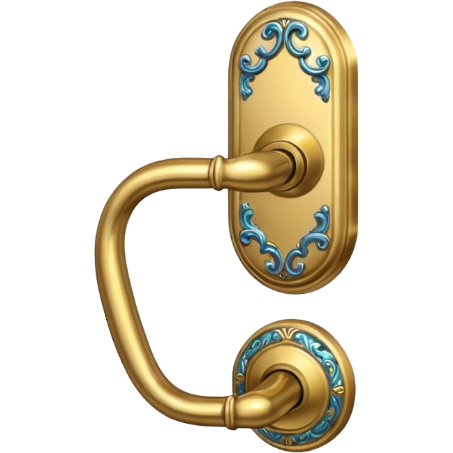 door handle with hanger emoji