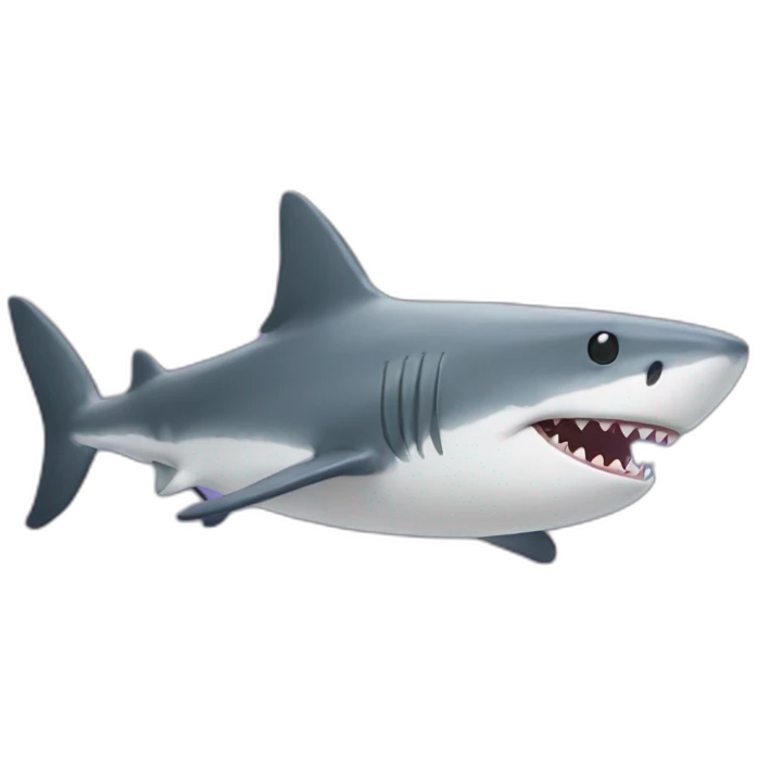 cat shark emoji