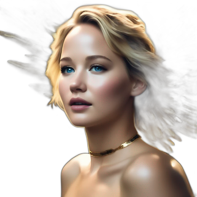 jennifer-lawrence,-david-bellemere,-bare-tits,-wings,-choker,-bathed-in-shadows,-fov-90-degrees,-short-lighting,-l-usm,-cold-colors,-gilded-technique,-ex emoji