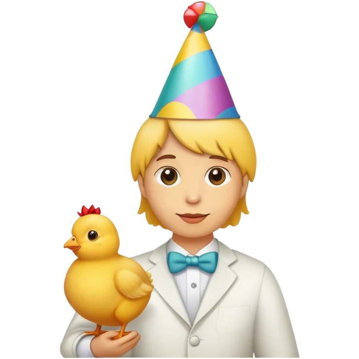 Merge a 🥳 and 🐥 emoji