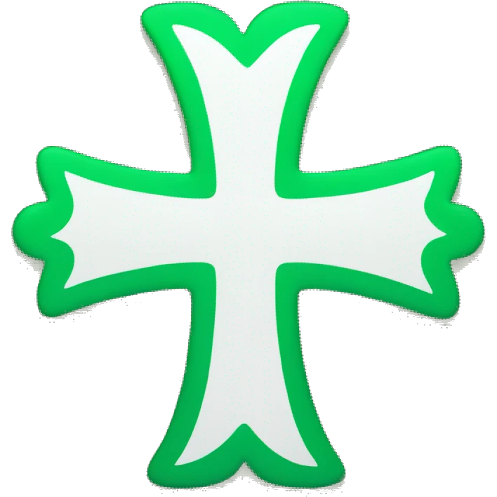 green cross emoji