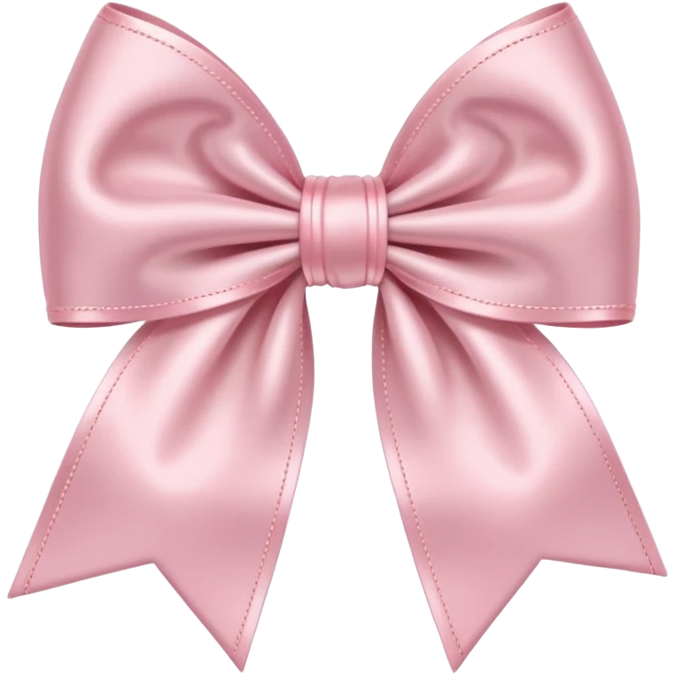 Cute light pink bow  emoji