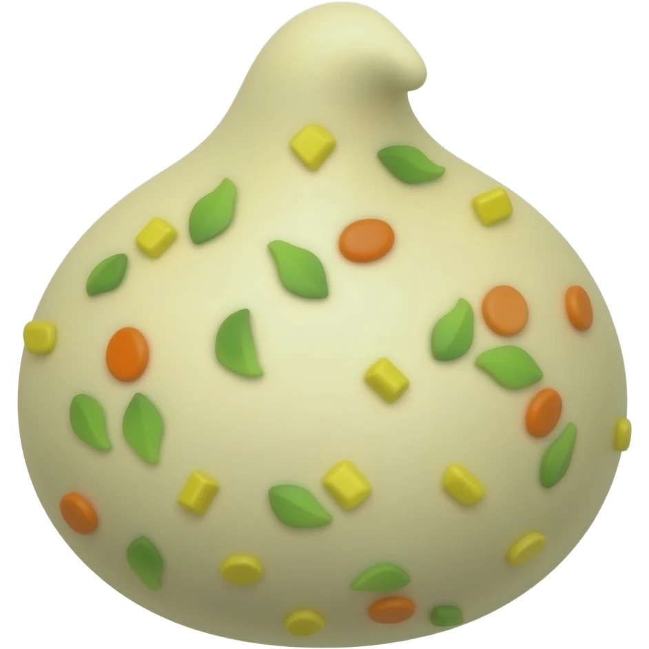 Create an emoji for indian sweet rasmalai which should be ready to copy and paste in whatsapp chat emoji