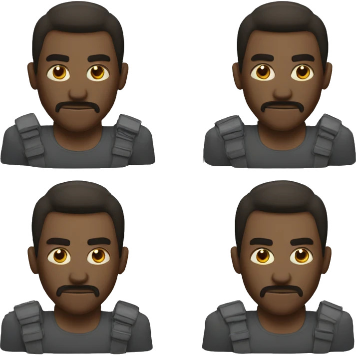 weak and strong men emoji