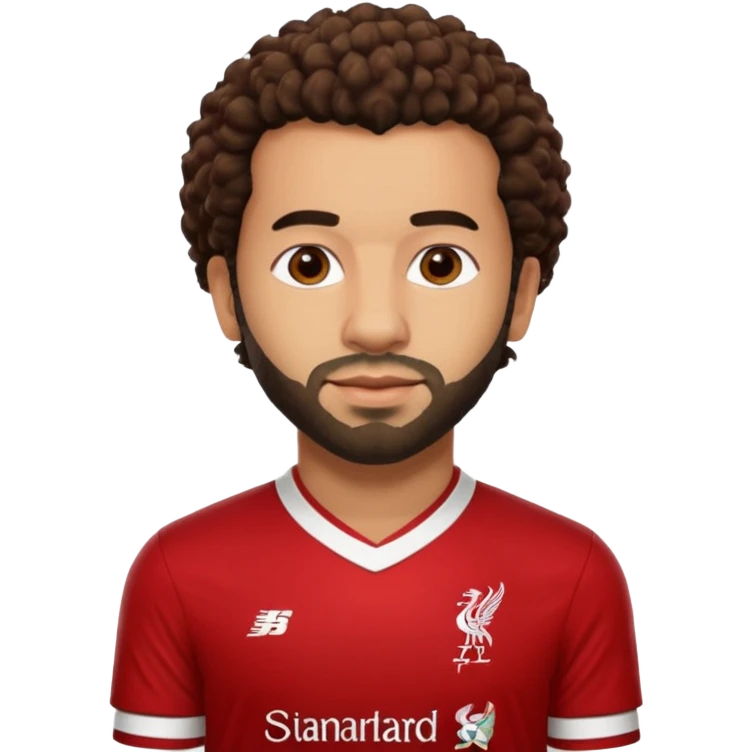 A Liverpool soccer player mo salah  emoji