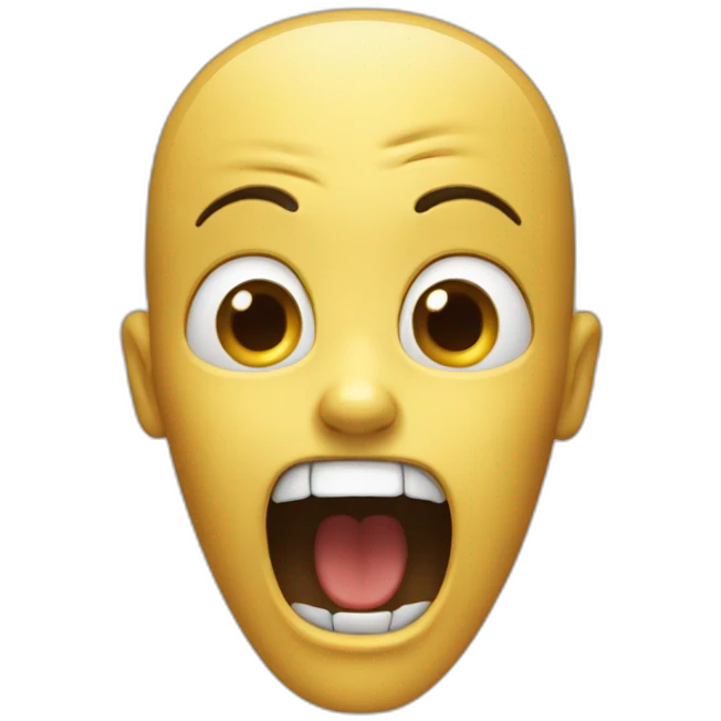 scream emoji