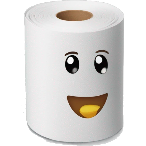 Paper towel roll emoji