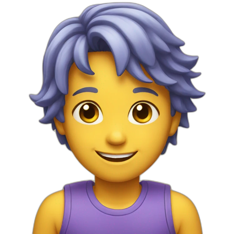 Smiling child  emoji