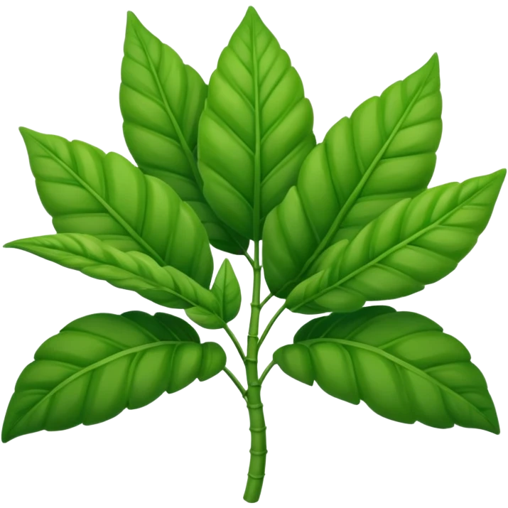 ultra realistic plant "flex" emoji