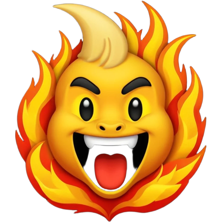 text "asslah menyala haters makin koyak 😜🔥" emoji