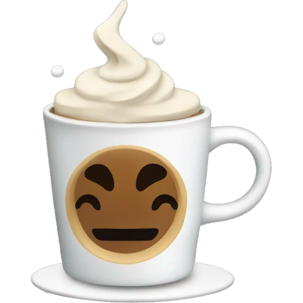 Winter coffee emoji