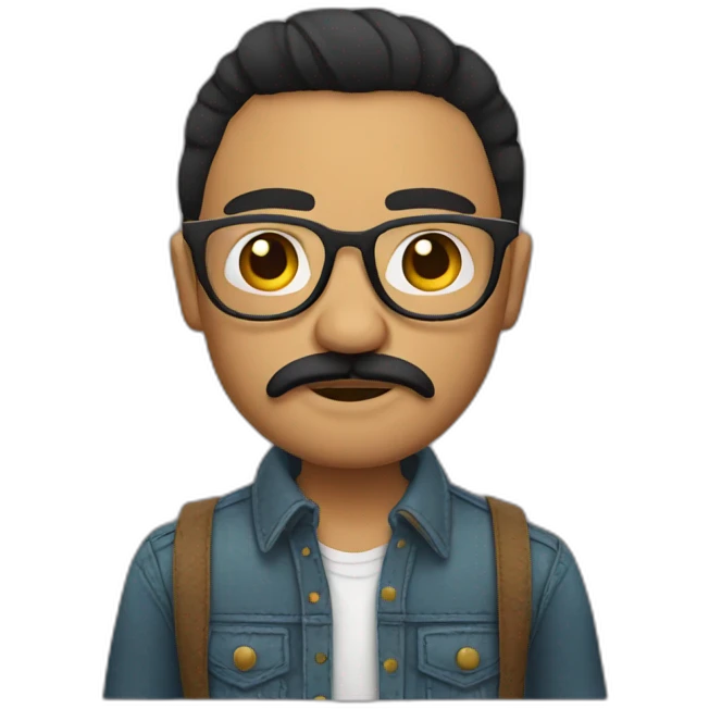 hipster mexican emoji