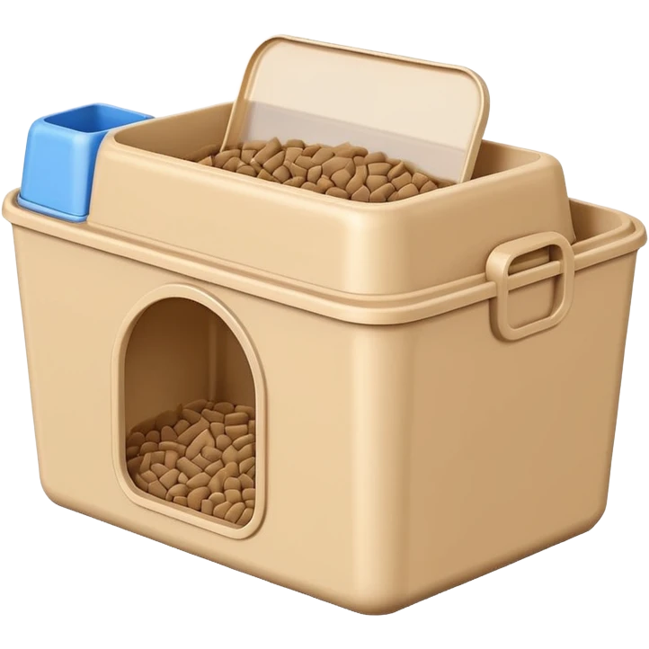 cat litter box emoji