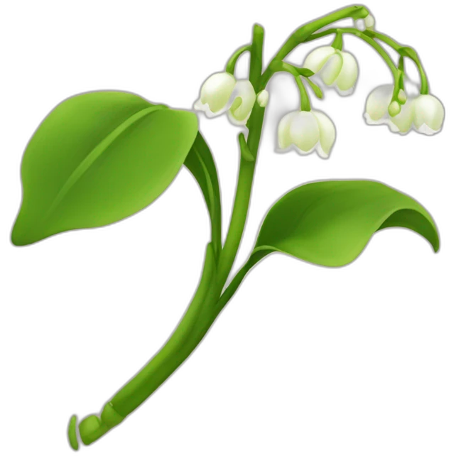 Lilly of the valley emoji