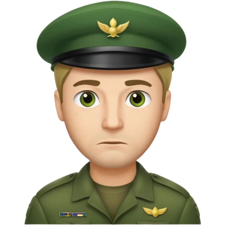 green beret emoji