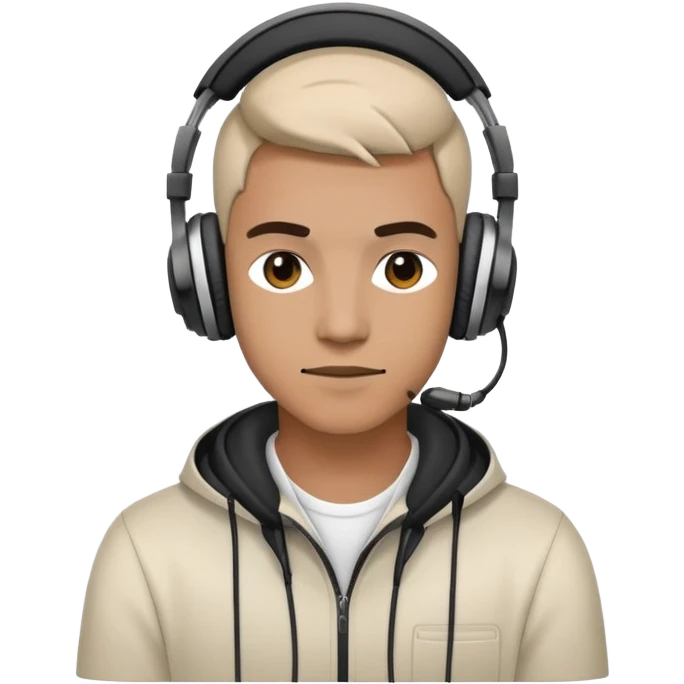 Прогер в стиле техно emoji
