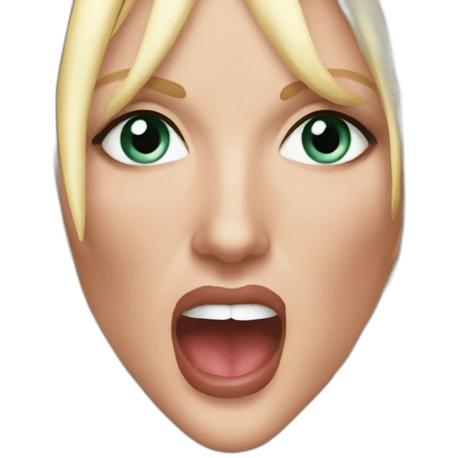 Britney spears crazy emoji
