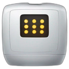 robot with fireworks emoji